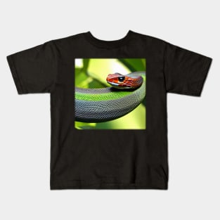 Snake - AI-Generated Kids T-Shirt